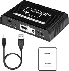1080P Ypbpr to HDMI Video Audio Converter Adapter 5 RCA Ypbpr Component to HDMI