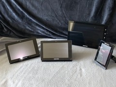 Bundle of 4 Crestron TSW Screens 2x 7in, 1x 5in, & 1x 10in (All Working)