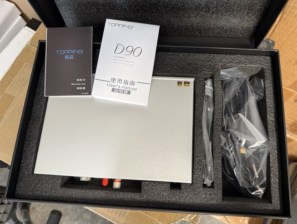 TOPPING D90 Silver AKM AK4499 DAC – Open Box