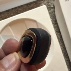Bellabeat Black/Gold Leaf Chakra HT-30LF-PR-01 ~ Tested Works / Replaced Battery
