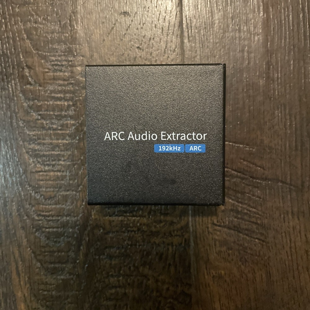 HDMI ARC Audio Extractor 4K@60Hz, 192KHz HDMI ARC Audio Adapter Converter-READ