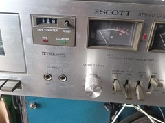 scott audio cassette tape deck r 670d, in awesome shape very well taken care of.