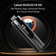 M98-Y9 Android 14 TV Stick 4GB+32GB 4K HDR WiFi6 BT5.0 Streaming Media Player
