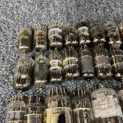 Vintage Vacuum Tube Lot Mixed Brands RCA GE Zenith Sylvania Untested 66+ Tubes