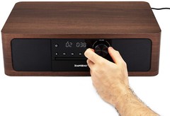 SoundBeast Stereo Shelf System CD Player, Bluetooth, FM Radio, USB Playback, Aux