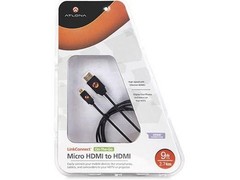 Atlona AT-LCM-9 LinkConnect High Speed Micro HDMI to HDMI Cable w/Ethernet 9ft