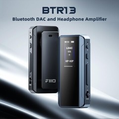 FiiO BTR13 Bluetooth Headphone Amplifier w/LDAC, aptX HD, 3.5mm & 4.4mm (Black)