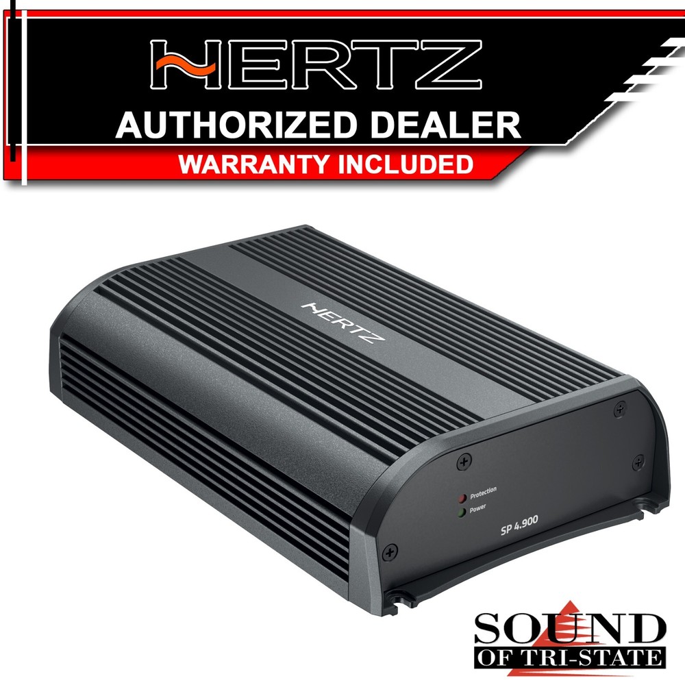 Hertz D Class SP 4.900 4Ch 1000W ultra-compact SPL Show Amplifier