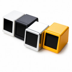 Mini WiFi Weather Station Digital Clock IPS LCD Temperature Humidity Display
