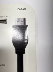 NEW GE 24148 HDMI Cable / Cord Black SEALED 6 ft General Electric Up to 1080P