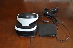 Sony PlayStation 4 PSVR Headset & CUH-ZVR2 VR Processor.