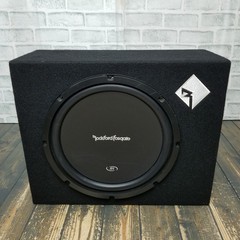 Rockford Fosgate Prime R1L-1X12 Sealed Enclosure Subbox 150W RMS 300W Peak 4 ohm