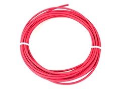 AUTOMOTIVE WIRE – 12 GAUGE GA HIGH TEMP GXL COPPER WIRE RED – 25′ U.S.A MADE