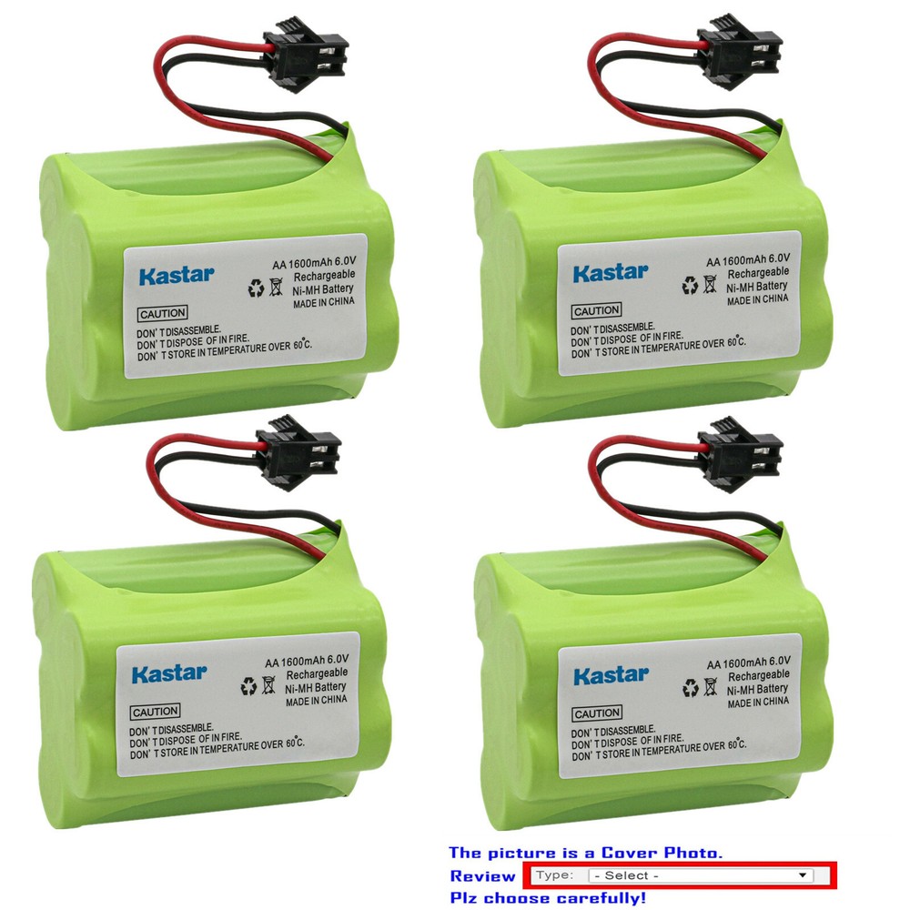 Kastar Ni-MH Battery 6V 1600mAh for Q60 Q61 1/16 Military RC Truck SL01