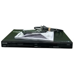 Philips DVP3982/F7 DVD Player HDMI 1080p Upscaling Remote Manual Tested