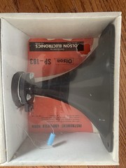 Vintage Olson Horn Tweeter Speaker SP-183 Old Stock New