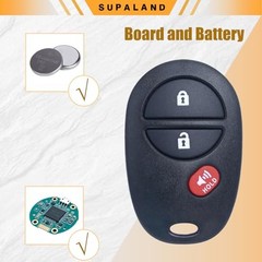 Key Fob Keyless Entry Fits for Toyota 2007-2017 Tundra /2005-2016 Tacoma /