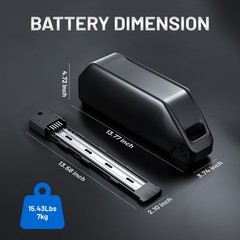 52V 25Ah Hailong Lithium Battery 50A BMS 100W-2500W with Samsung Cells