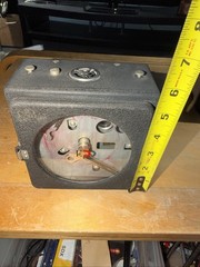 Vintage Daystrom Weston Portable Galvanometer/Meter Demo Unit w/ Case & Key RARE