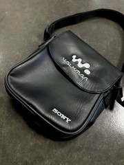 Sony Walkman 2000’s Y2K Portable CD Player carrying case With 2 Pockets