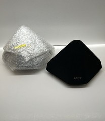 TWO Sony SS-SR301, 16 ohm, 120W Black Bookshelf Triangular Speakers – NEW in Box