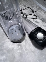 Art + Sound Dancing Water Bluetooth Wireless Speakers LED Light Show New Box