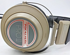 Vintage KOSS REALISTIC Pro 2 II Stereo Headphones 1/4″ Jack Tested Working