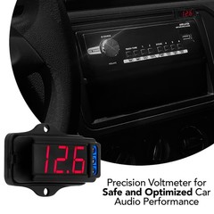 [US SELLER] Taramps VTR 1000 Automotive Digital Voltmeter Digital Display