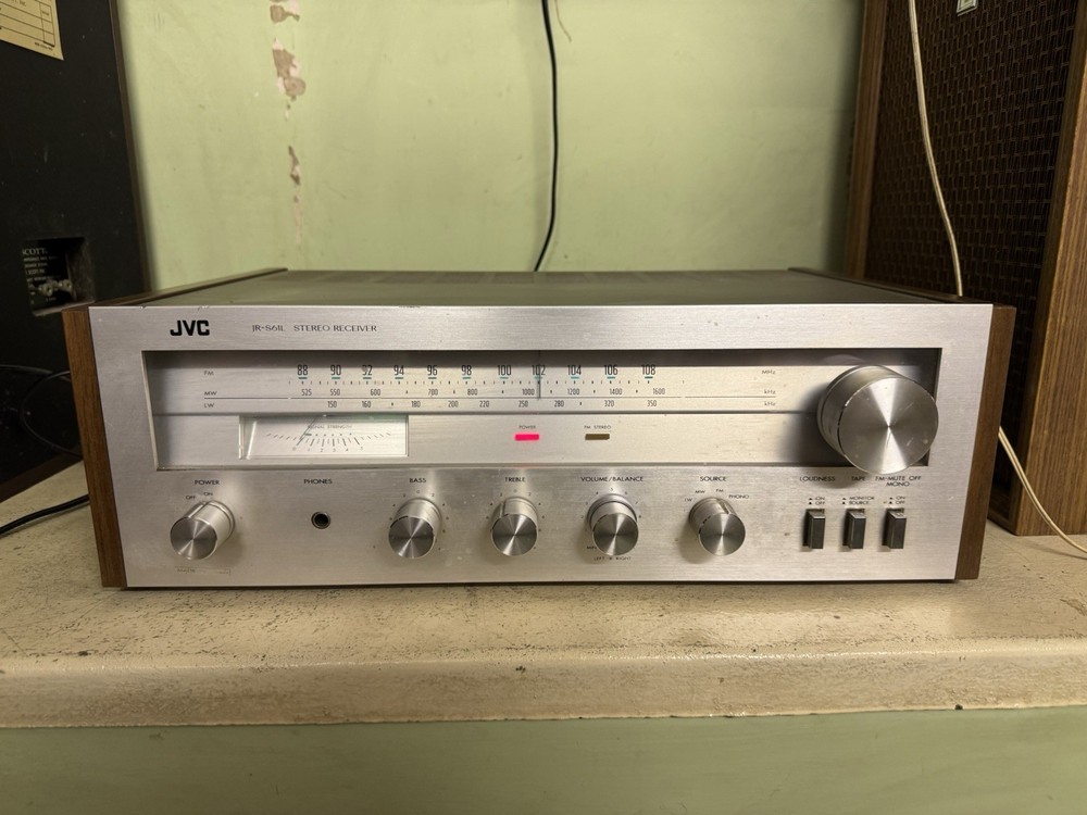 JVC JR-S61L Vintage HiFi Stereo Receiver Amplifier – Tested & Working
