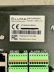 Luma LUM-310-DVR-8CH-0T 8-Channel NVR w/4TB WD Purple HDD-eSATA,HDMI,LAN Cables