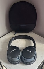 Bose SoundLink Around-Ear Wireless Headphones II Black Blue Bluetooth w/ Case