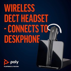 Poly (Plantronics) – CS540 Convertible Wireless Headset
