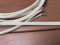 QED Silver Special 25th Anniversary Hi-Fi Speaker Cables 2.4m Pair w/Banana