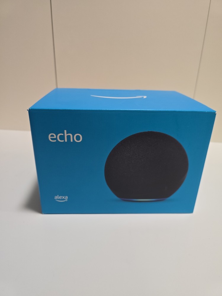 Amazon Echo (4th Generation) Smart Speaker Charcoal New Factory Sealed Black
