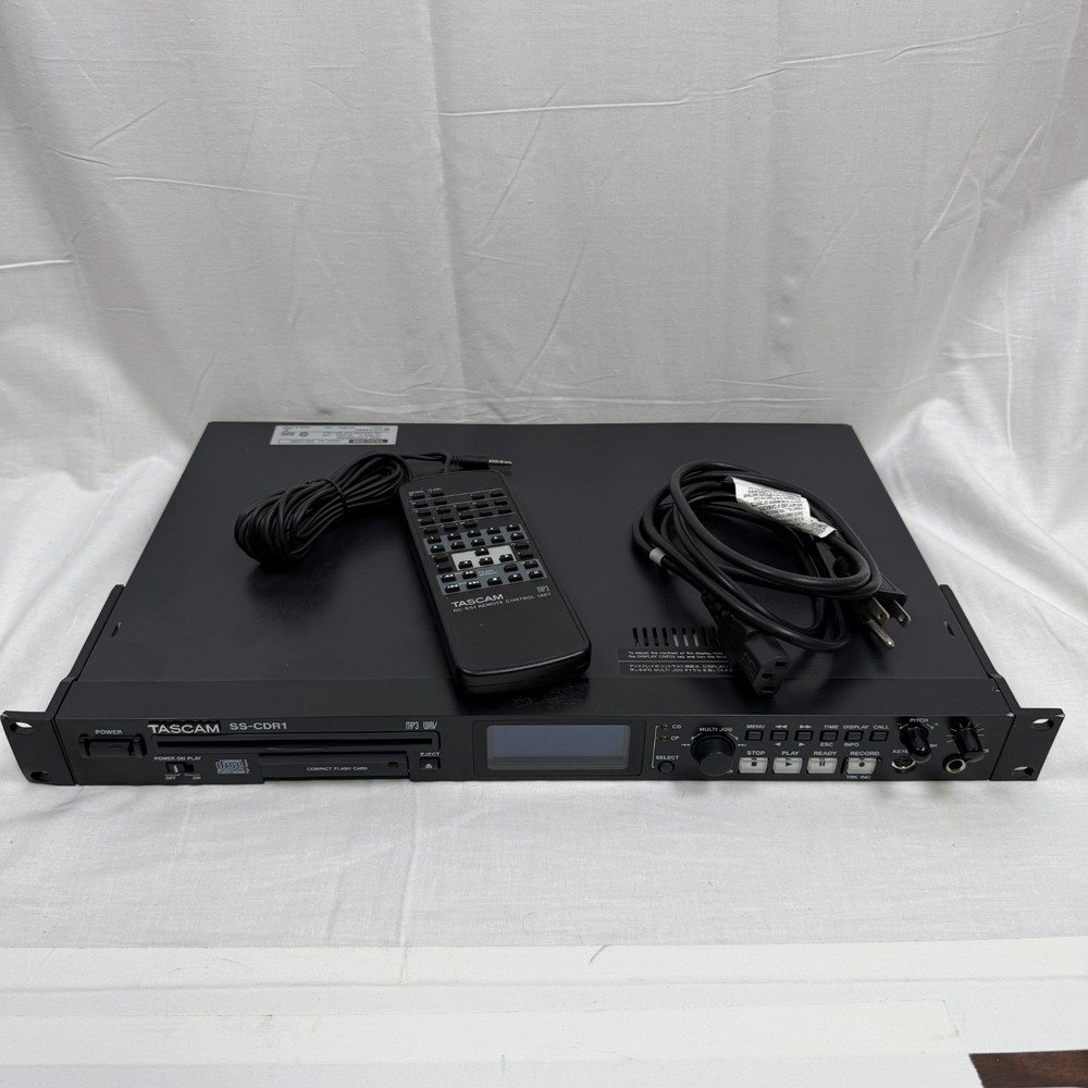 Tascam SS-CDR1 CD/Compact Flash Recorder with Remote
