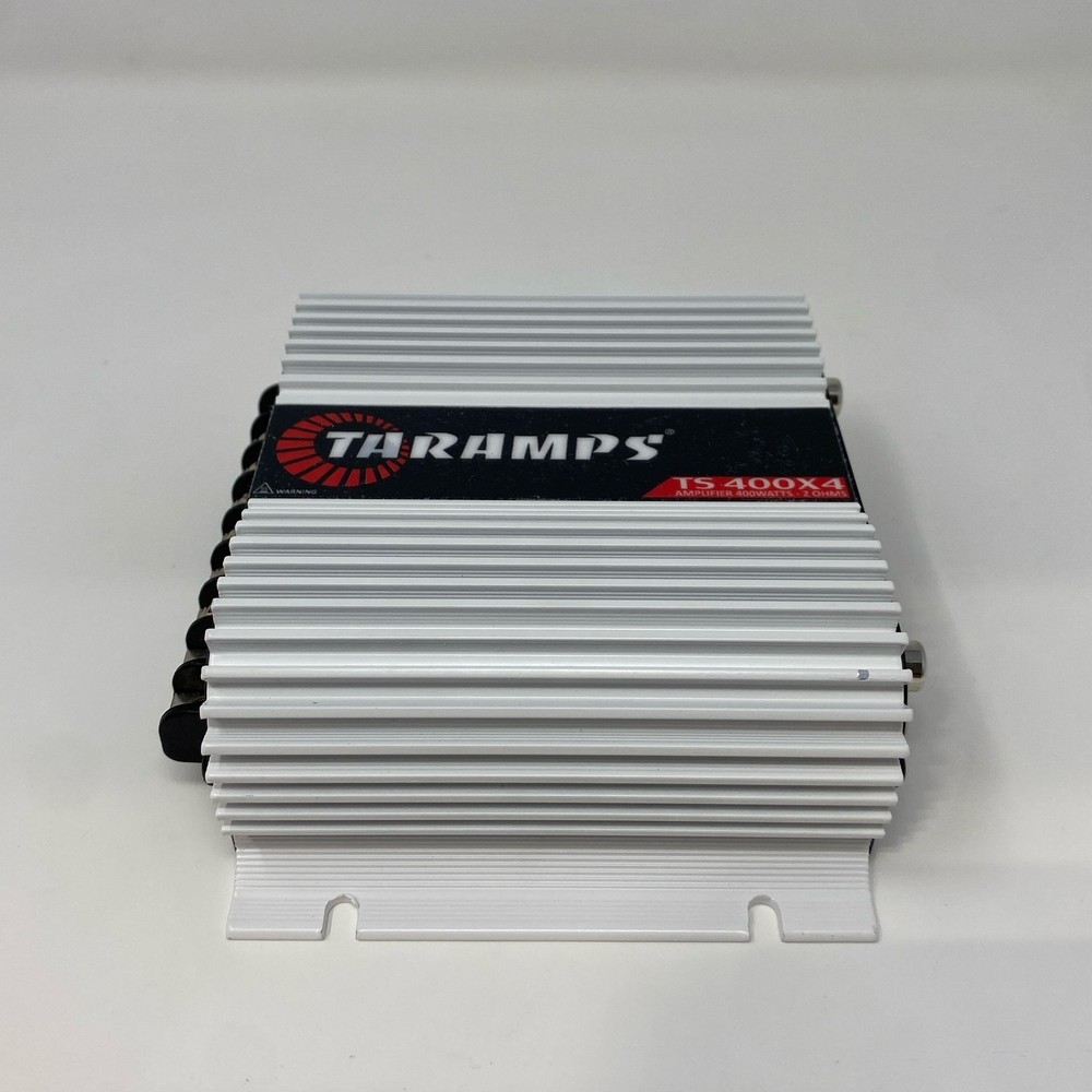 Taramps TS 400×4 V2 4-Channel Car Amp 400W RMS Silver/Black Small