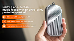 DUVOSS U3 Wireless Bluetooth Speaker Small /w Carabiner 0.5in Ultra-light Stereo