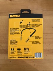 DEWALT DXMA1902091A Jobsite Pro Wireless Neckband Earphones Bluetooth