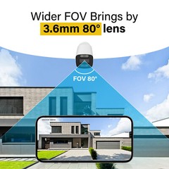 8MP POE Security IP Camera 4K Outdoor Bullet two-way Audio IR Night Vision Cam