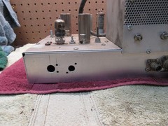 Vintage Home Brew HomeMade HAM Radio Tube Type Transmitter