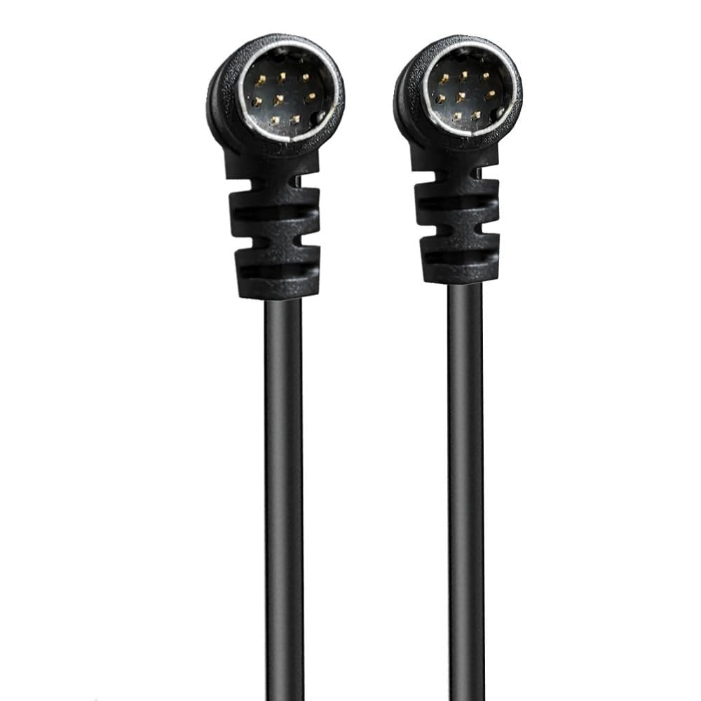 jasavdio 1.64ft Double Angle Mini DIN 8pin Male to Male Cable