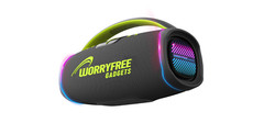 300W Portable Bluetooth Speaker with Handle, One Microphone Long Playtime, Gray