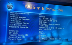 Lifetime Tivo HD TCD652160 upgraded 1TB drive DVR record OTA and Cable