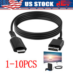 For Sony PS1/2 toHDMI Adapter Cable Game Console Audio Video Converter Cable LOT