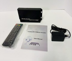 iseevy H.265 H.264 4K 1080P Video Decoder with HDMI and CVBS Output Support RTMP