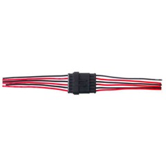 1 Set 6-Pin 6-Way Car Waterproof Male Female Electrical Wire Connector Plug
