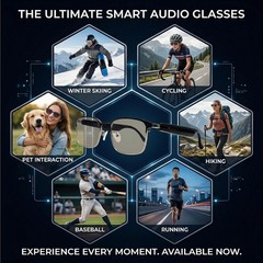 Smart Translation Glasses – 164 Language Voice Translator
