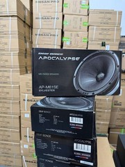 2 Pair Deaf Bonce Apocalypse 6.5″ Midrange Car Speakers 1040 Watt 4 Ohm AP-M61SE