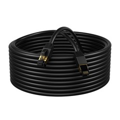 CAT8 Ethernet Cable Super Speed 40Gbps LAN 3ft 6ft 10ft 25ft Black Gold
