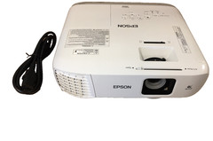 Epson PowerLite 980W 3LCD 610 NORMAL AND 30 ECO HOURS W/POWERCORD